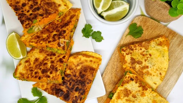 Quesadillas à la patate douce