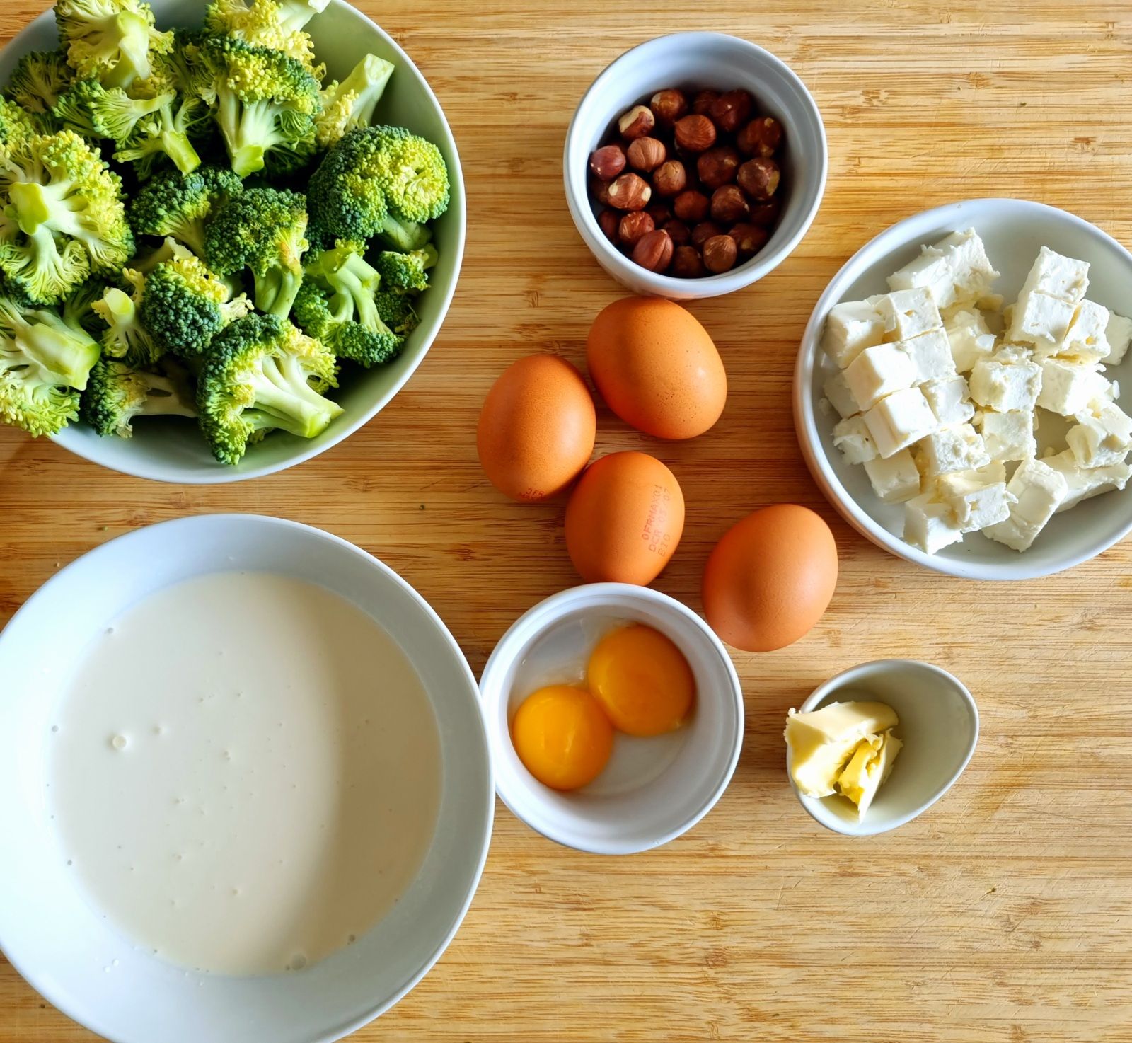Terrine de brocoli et fêta