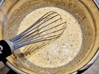 Flans de brocoli aux noisettes