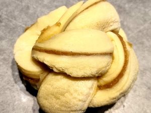 Brioches tressées à la crème de marrons