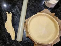 Flamiche aux poireaux