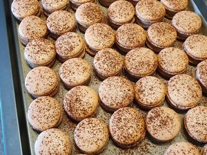 Macarons cappuccino