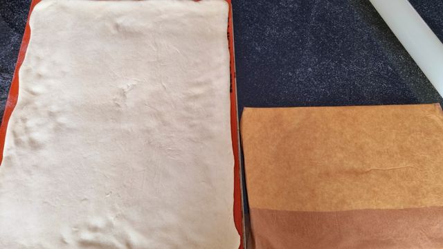 La pâte levée feuilletée