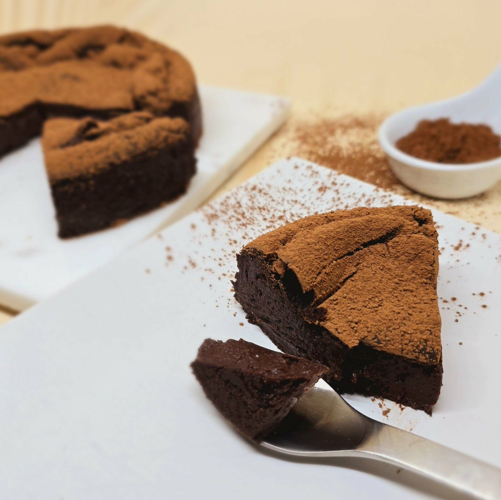 Fondant cacao et haricots rouges