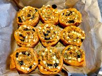 Rolls tomate olives et mozza