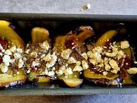 Tatin d'aubergines à l'érable