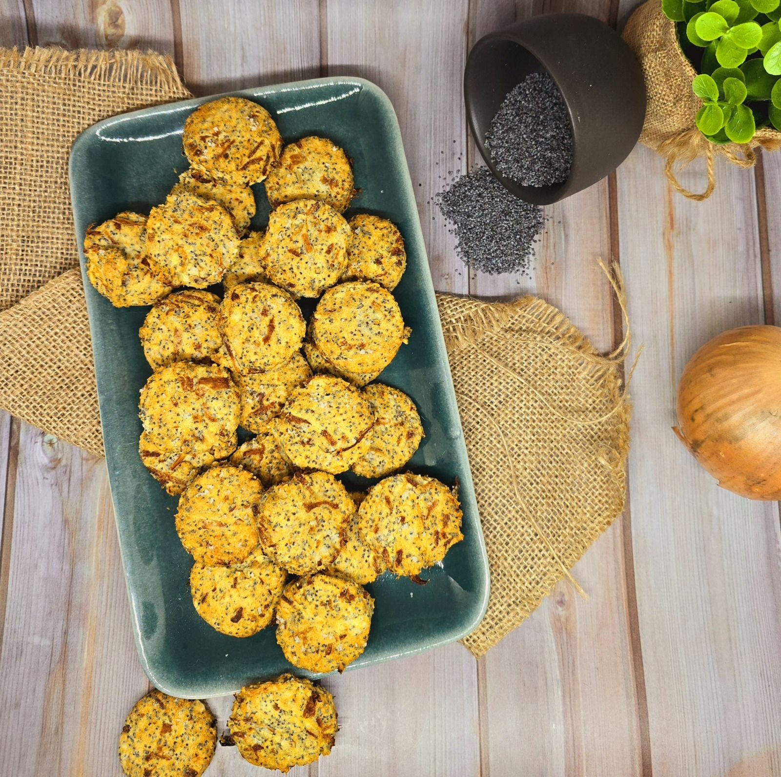 Biscuits ukrainiens aux oignons