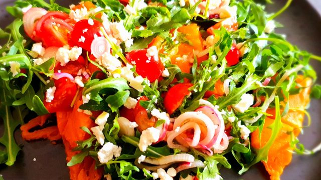 Salade de patates douces