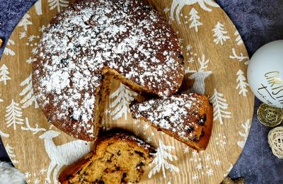 Panettone aux pépites de chocolat