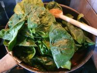 Curry de pois chiches et épinards