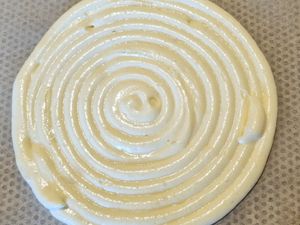 Entremet banane et chocolat au caramel