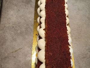 Forêt noire façon bûche