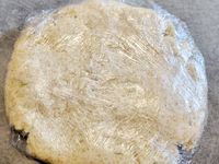 Cobbler fraises et rhubarbe