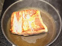 Échine de porc aux poires et aux raisins