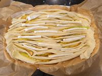 Croustade de brie et poires