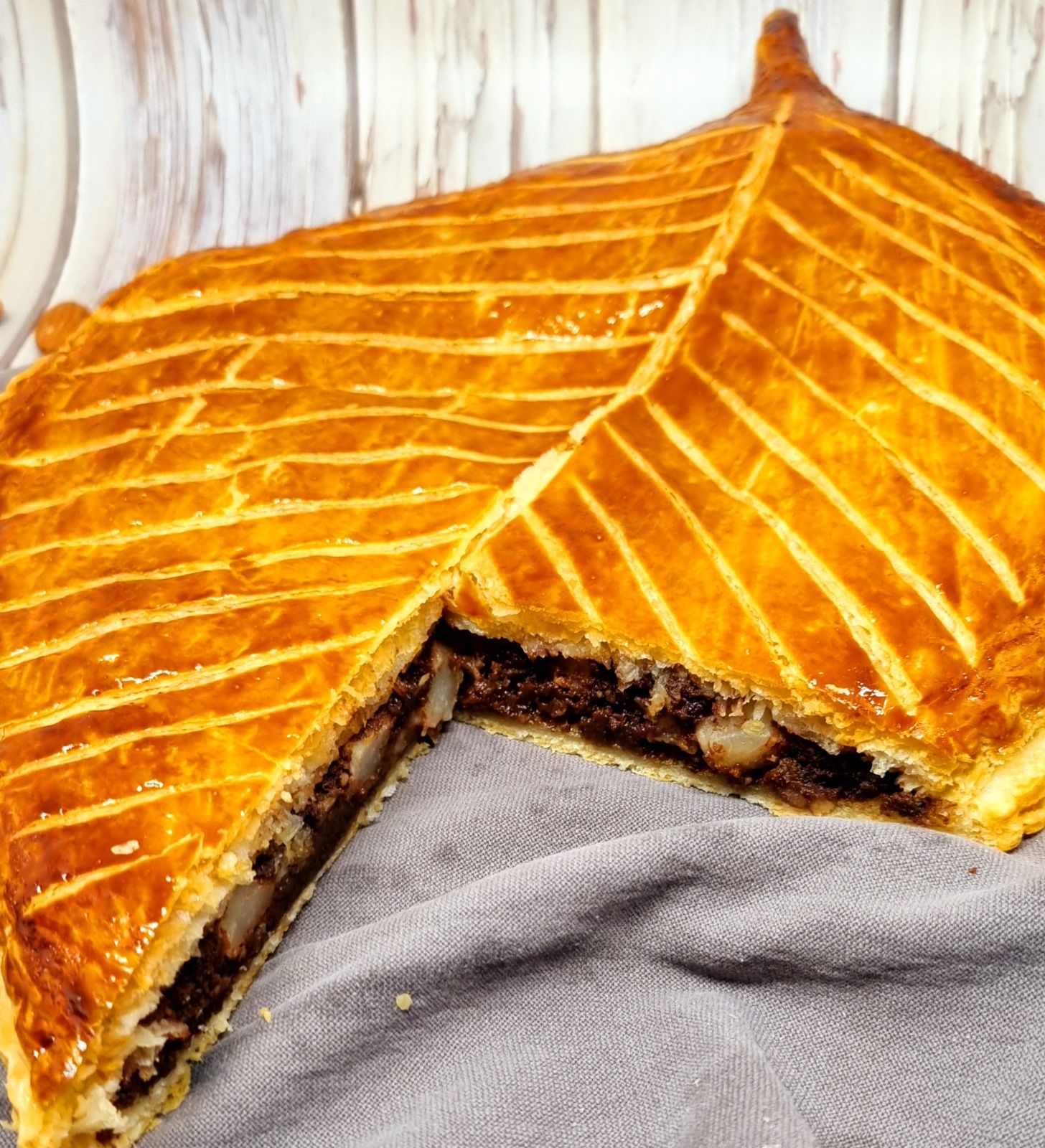 Galette chocolat poire