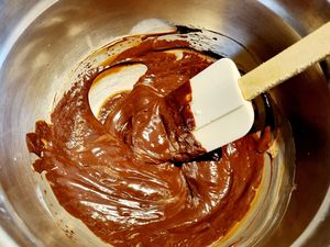 Moelleux chocolat poires