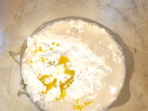 Focaccia aux abricots 