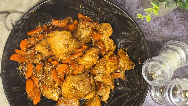 Porc au caramel express