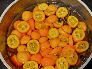 Tartelettes kumquats et pistache