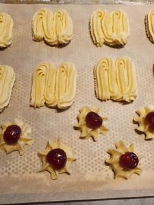 Sablés viennois chocolat ou cerise