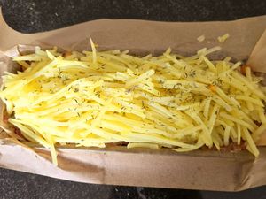 Pain de viande aux pommes de terre