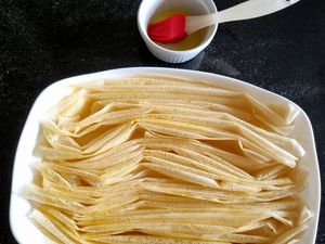 Croustade de légumes à la burrata