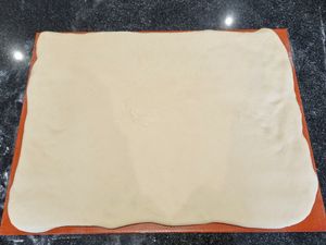 La pâte levée feuilletée