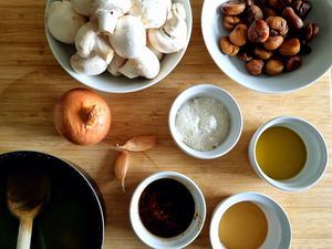 Rôti de dinde farci