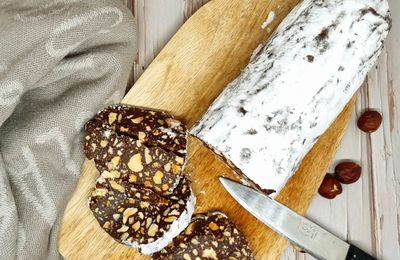 Saucisson de chocolat