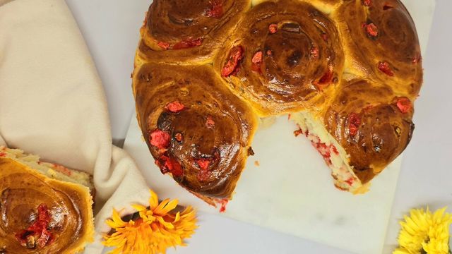 Chinois aux pralines roses