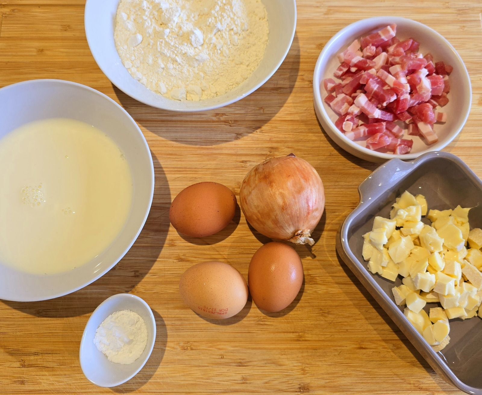 Moelleux oignons et reblochon