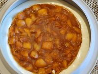 Entremet abricot huile d'olive