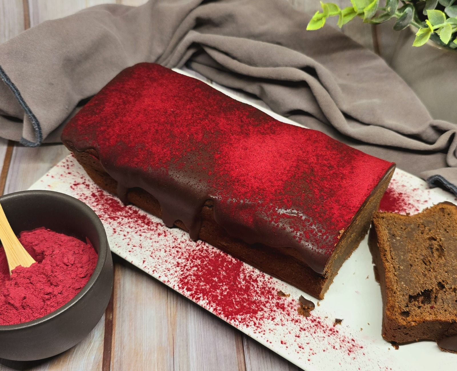 Cake chocolat betterave