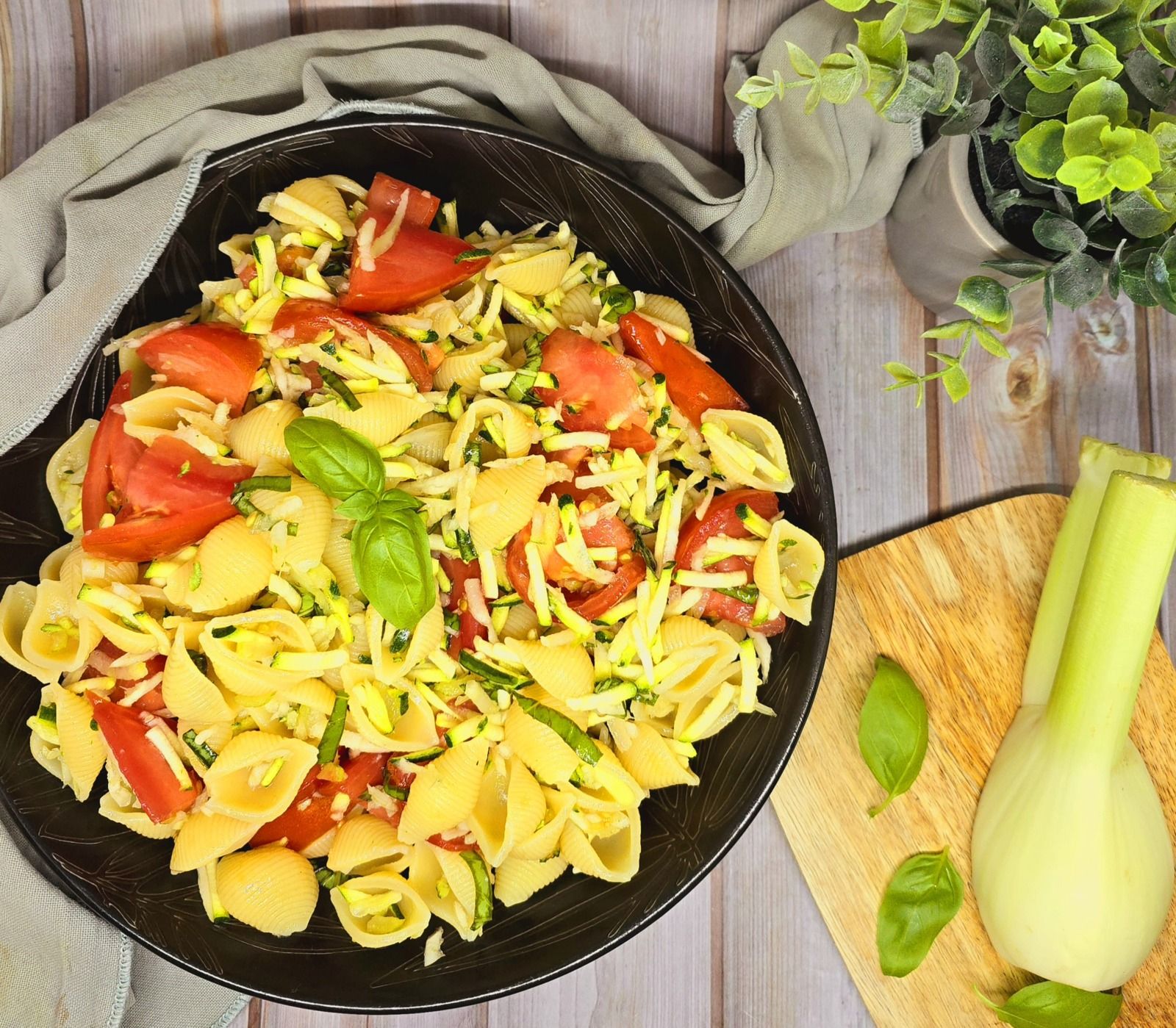 Salade de pâtes au fenouil