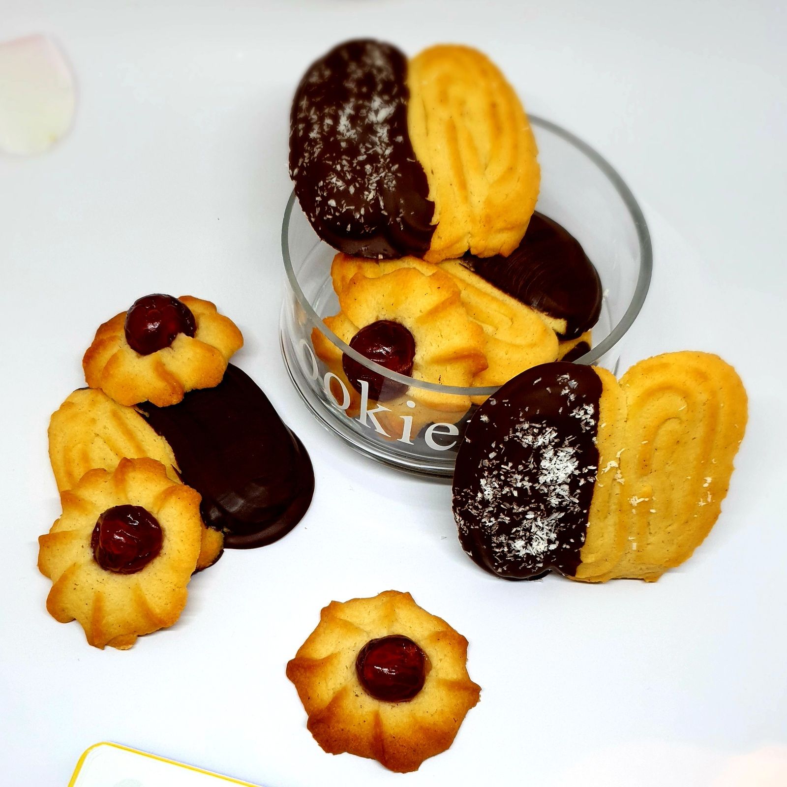 Sablés viennois chocolat ou cerise