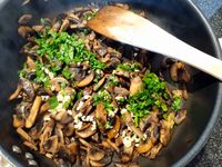 Oeufs cocotte d'automne