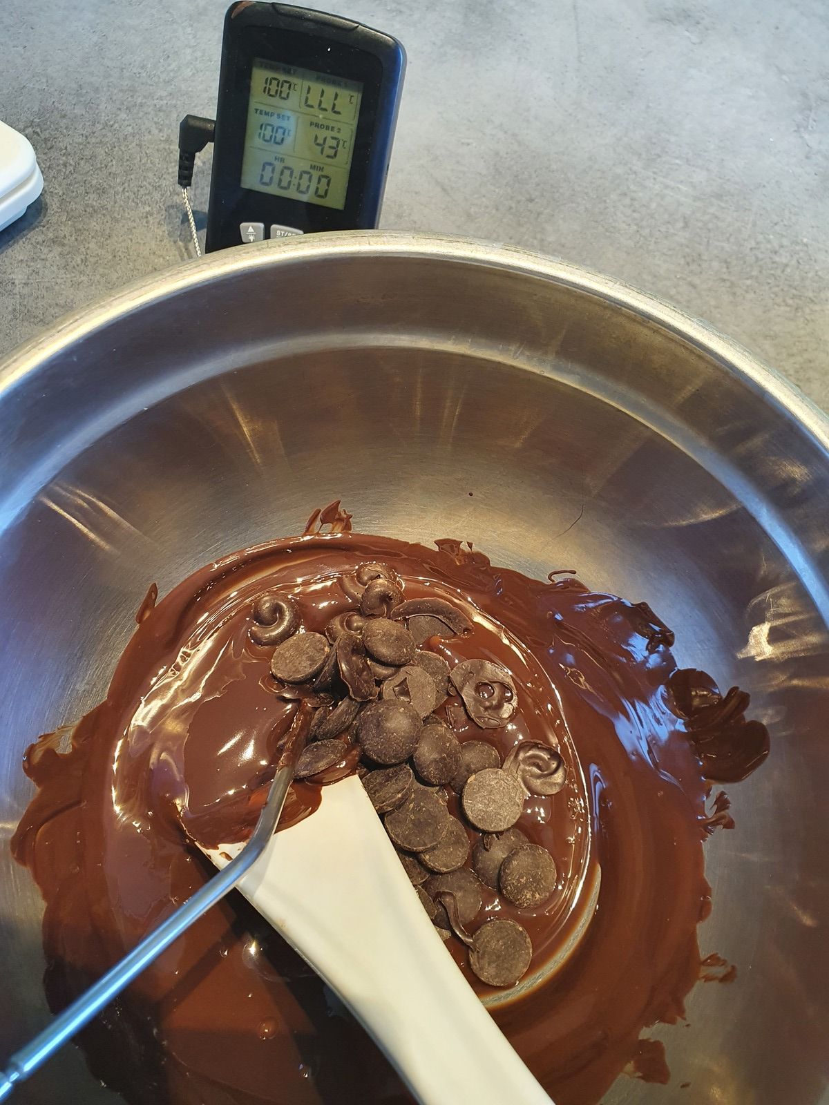 Le tempérage du chocolat