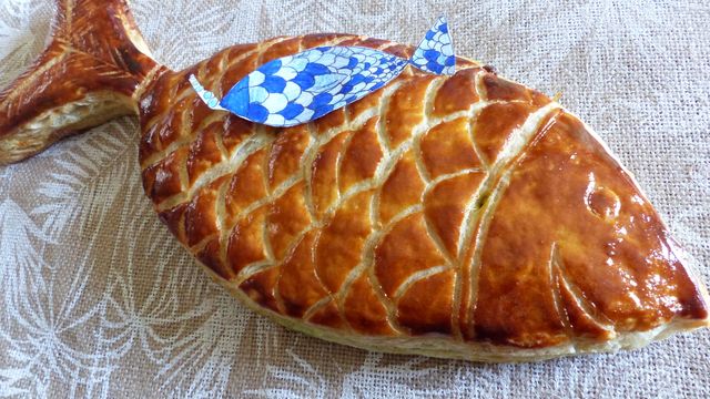 Poisson d'avril à la pistache