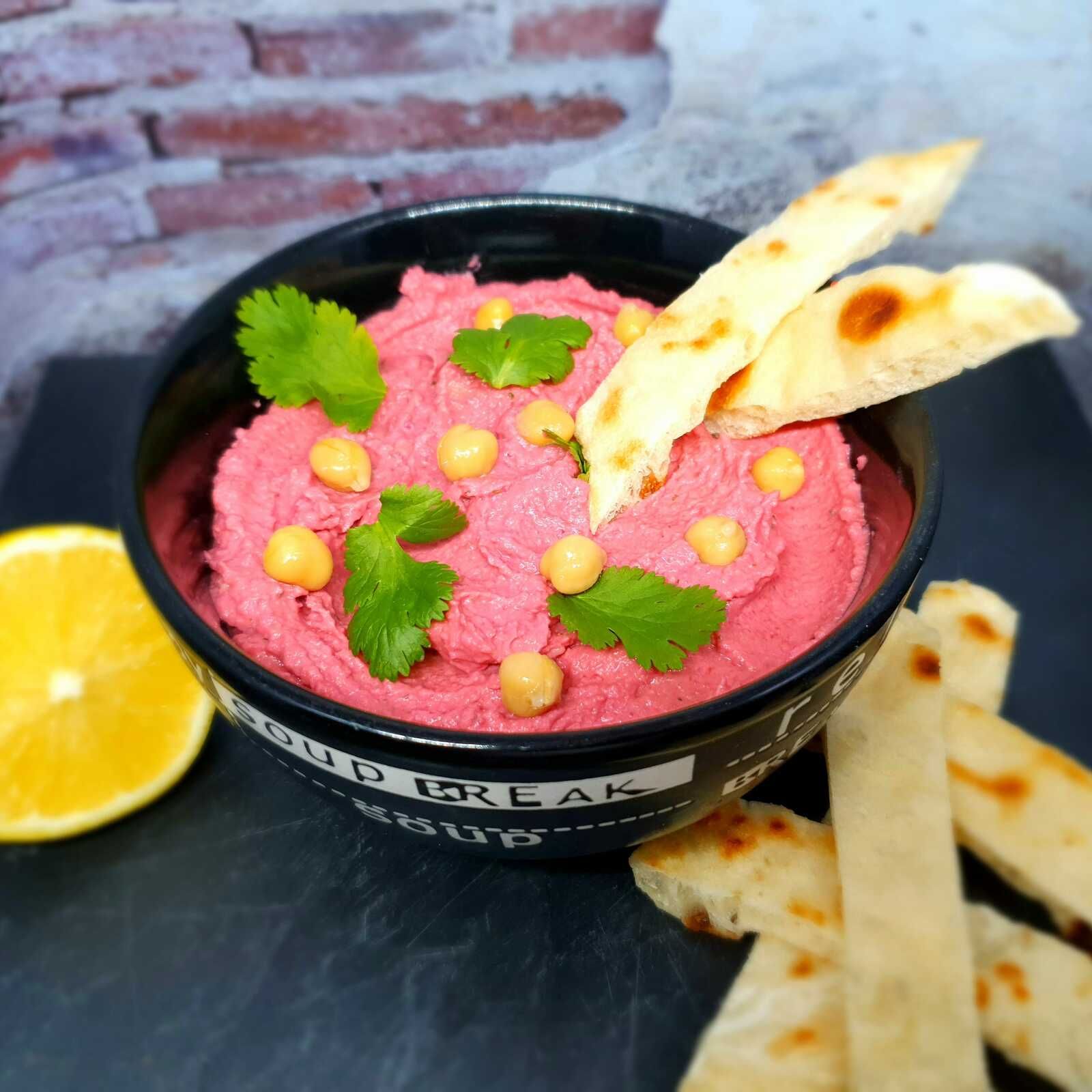 Houmous à la betterave