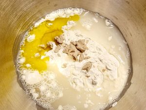 Mont d'or au four et son pain aux lardons