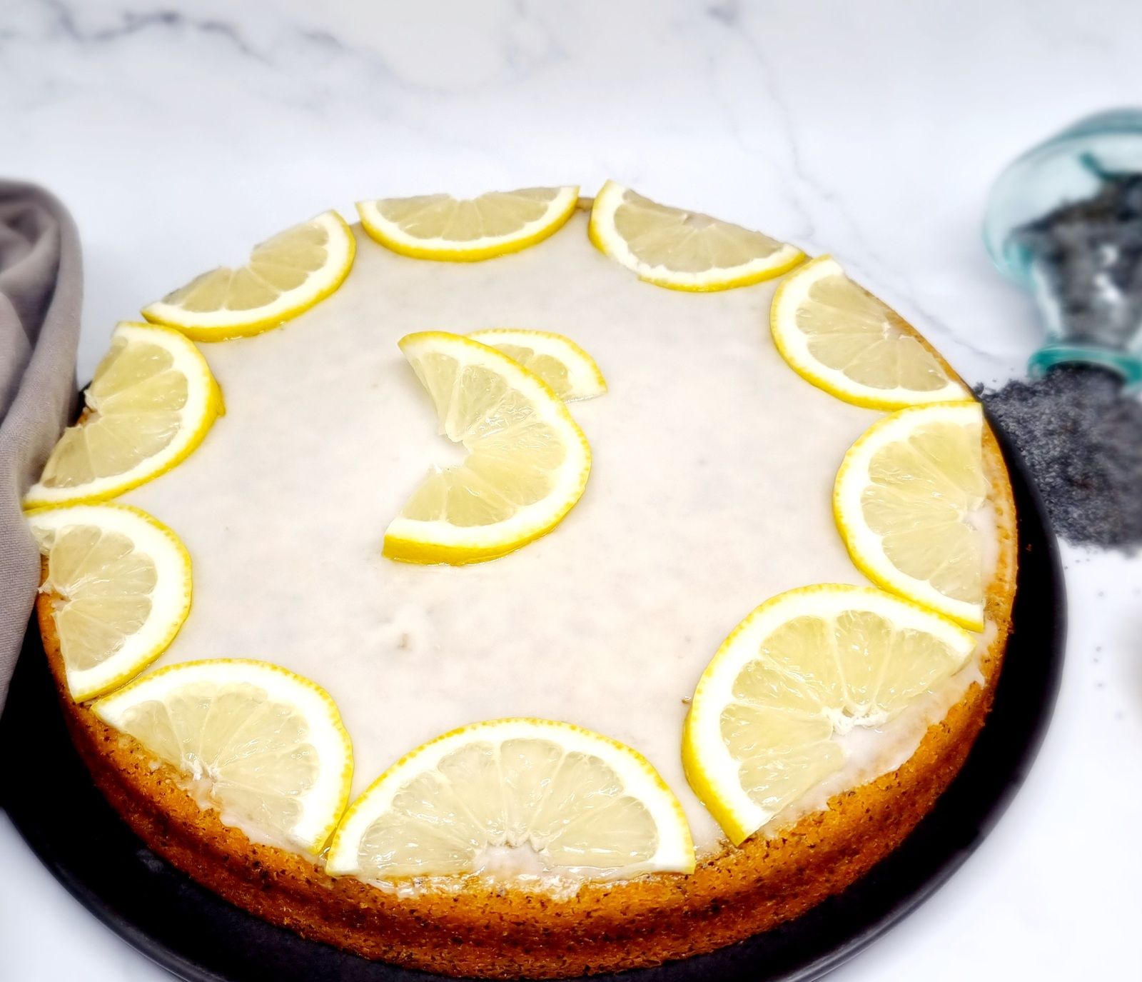 Gâteau au citron et pavot