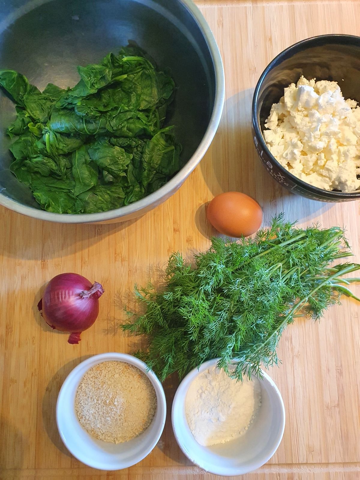 Boulettes épinards et fêta 