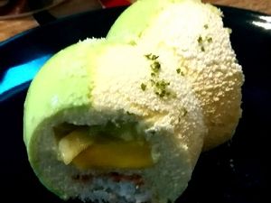 Entremet pomme verte et citron vert