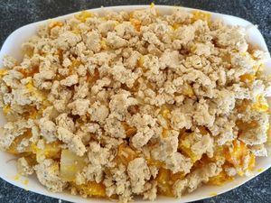 Crumble de légumes d'automne