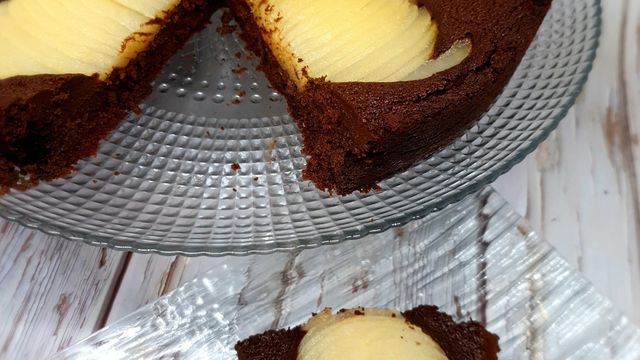 Fondant chocolat-poire