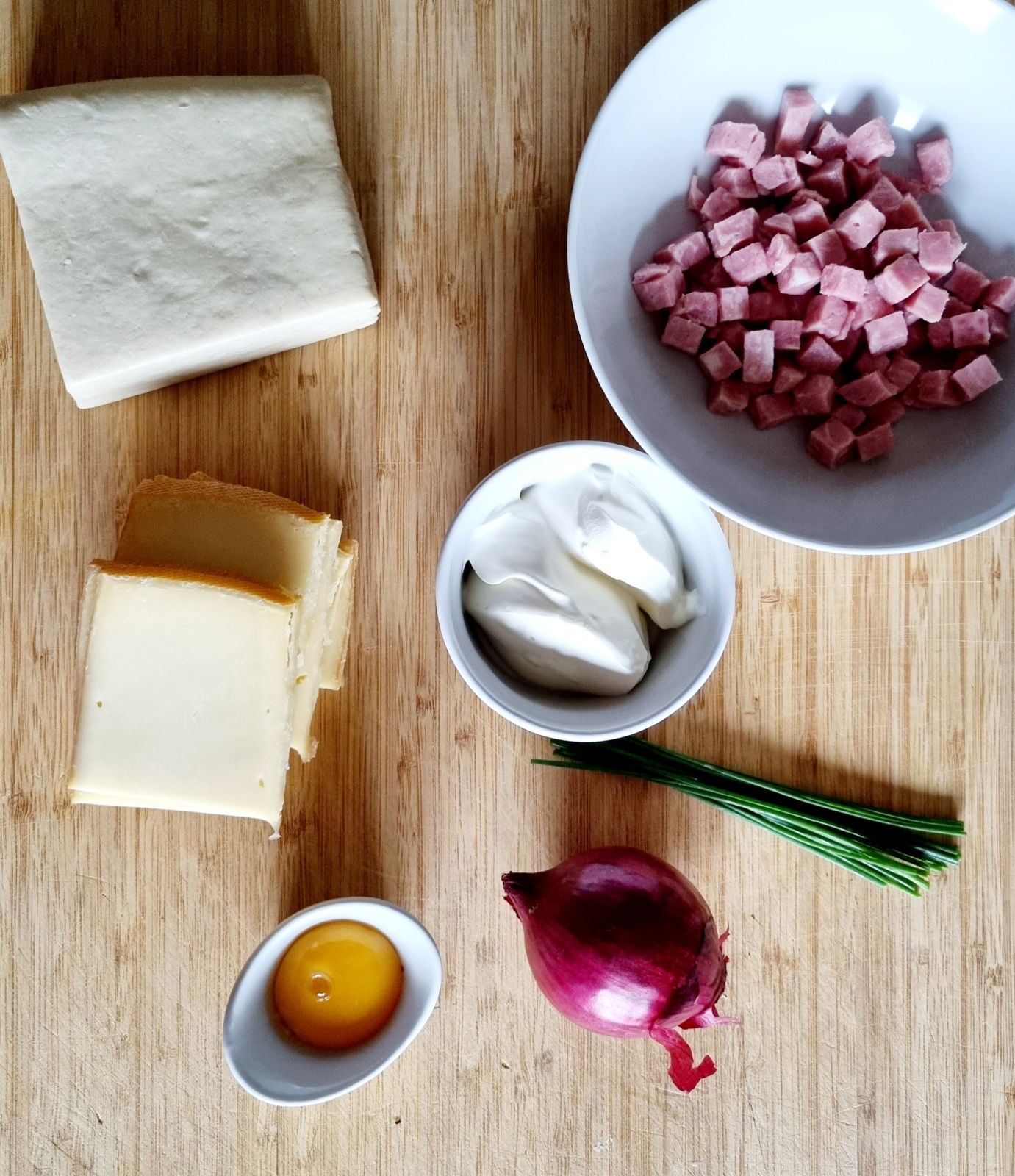 Couronne feuilletée à la raclette