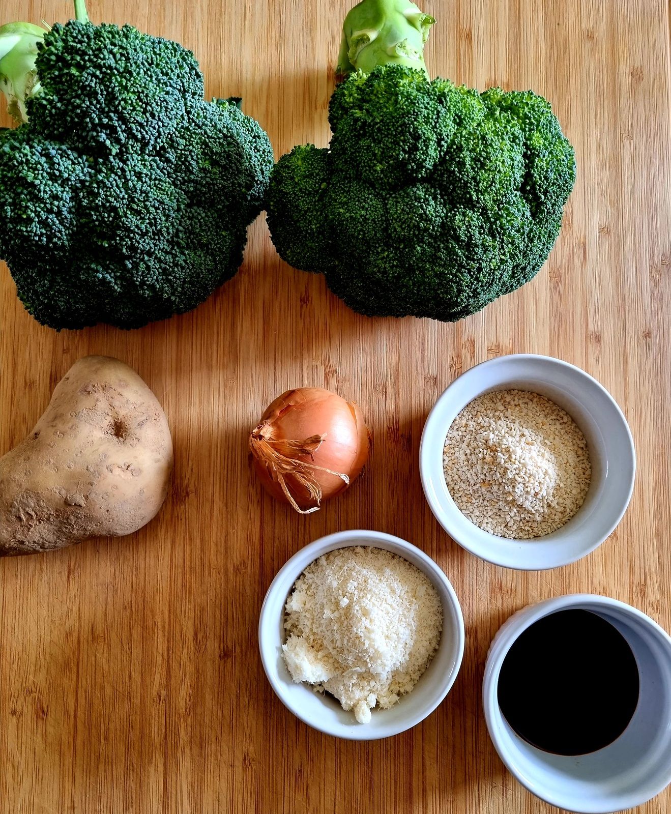 Palets de brocolis au four