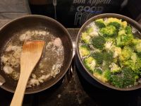 Gratin de brocolis et cabillaud