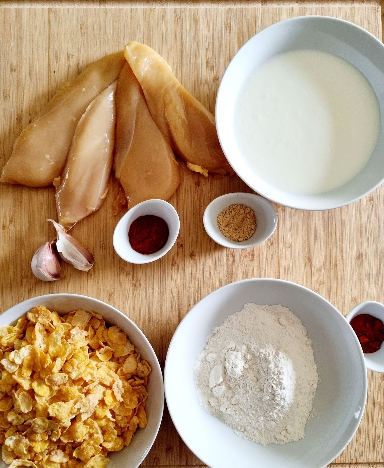 Tenders de poulet au paprika fumé